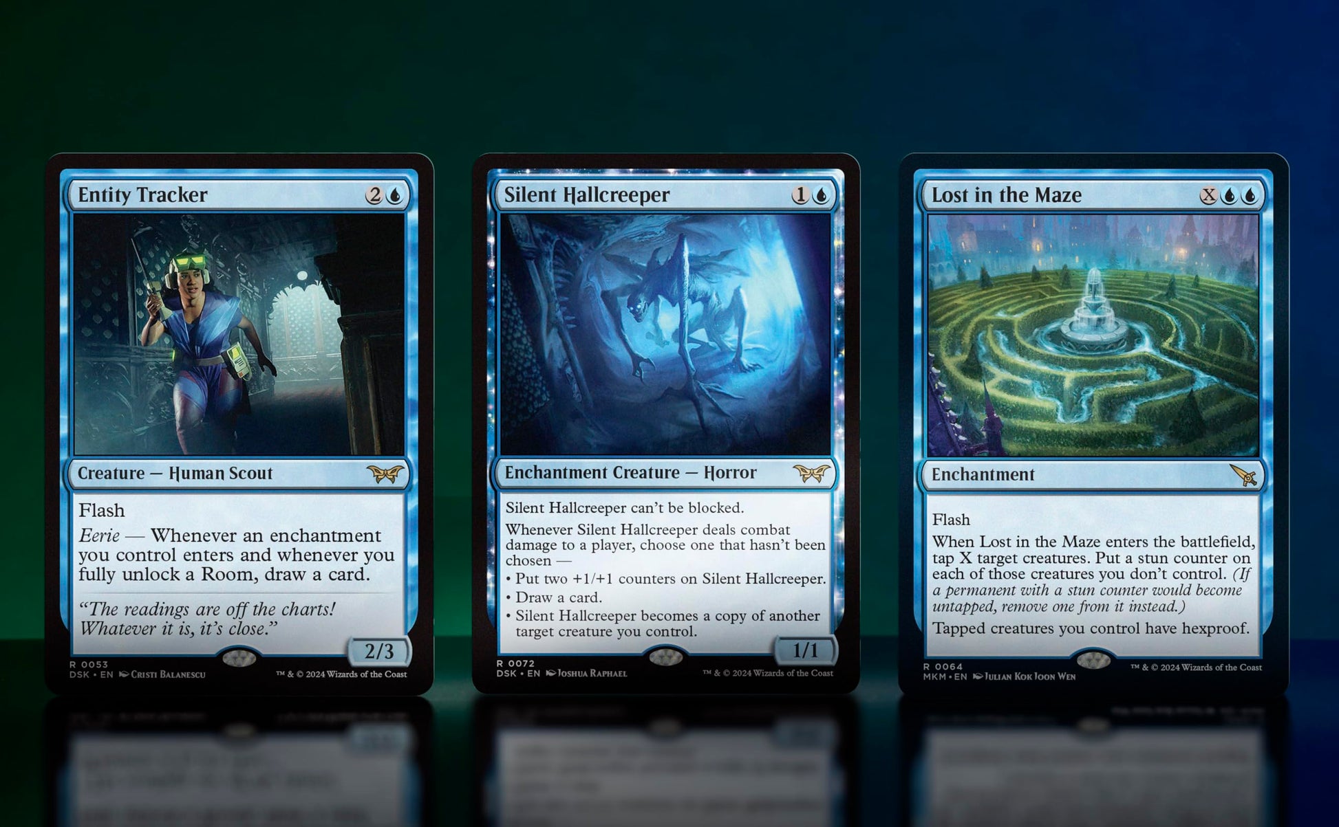 Magic: The Gathering 60-Card Theme Deck - Eerie (1 Ready-to-Play Deck, 1 Deck Box, 5 Tokens)