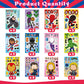 36 Sheets Cute Superhero Stickers for Teen Make Your Own Movie Sticker Make a Face Stickers for Teens Girls Boys, Classroom Rewards Movies Themed Art