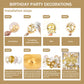 Engagement Party Decorations Set, Gold and White Balloon, MR & MRS Balloons with Foil Backdrop, Cake Toppers and Banners,Sash
