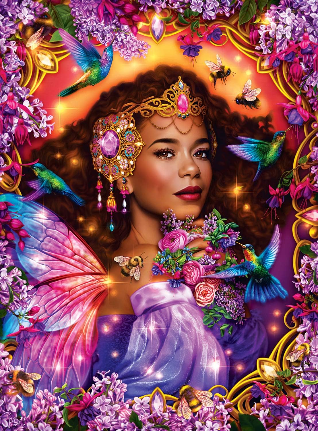Buffalo Games - Summer Queen - 1000 Piece Jigsaw Puzzle for Adults
