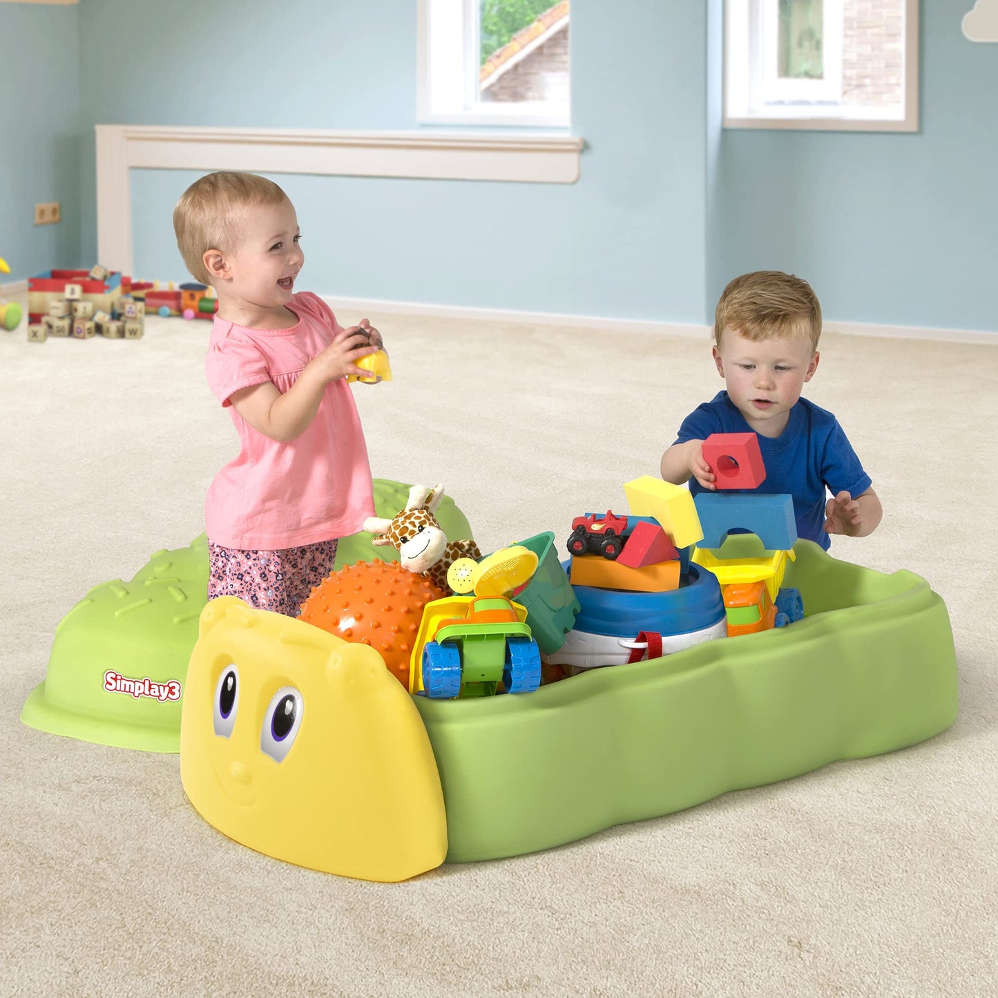 Caterpillar Sand Box