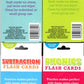 Learning Educational Flash Cards (Wipe Clean Again & Again) - Addition, Spelling, Subtraction, Phonecs - (Set of 4 Pack) 1st & 2nd Grade