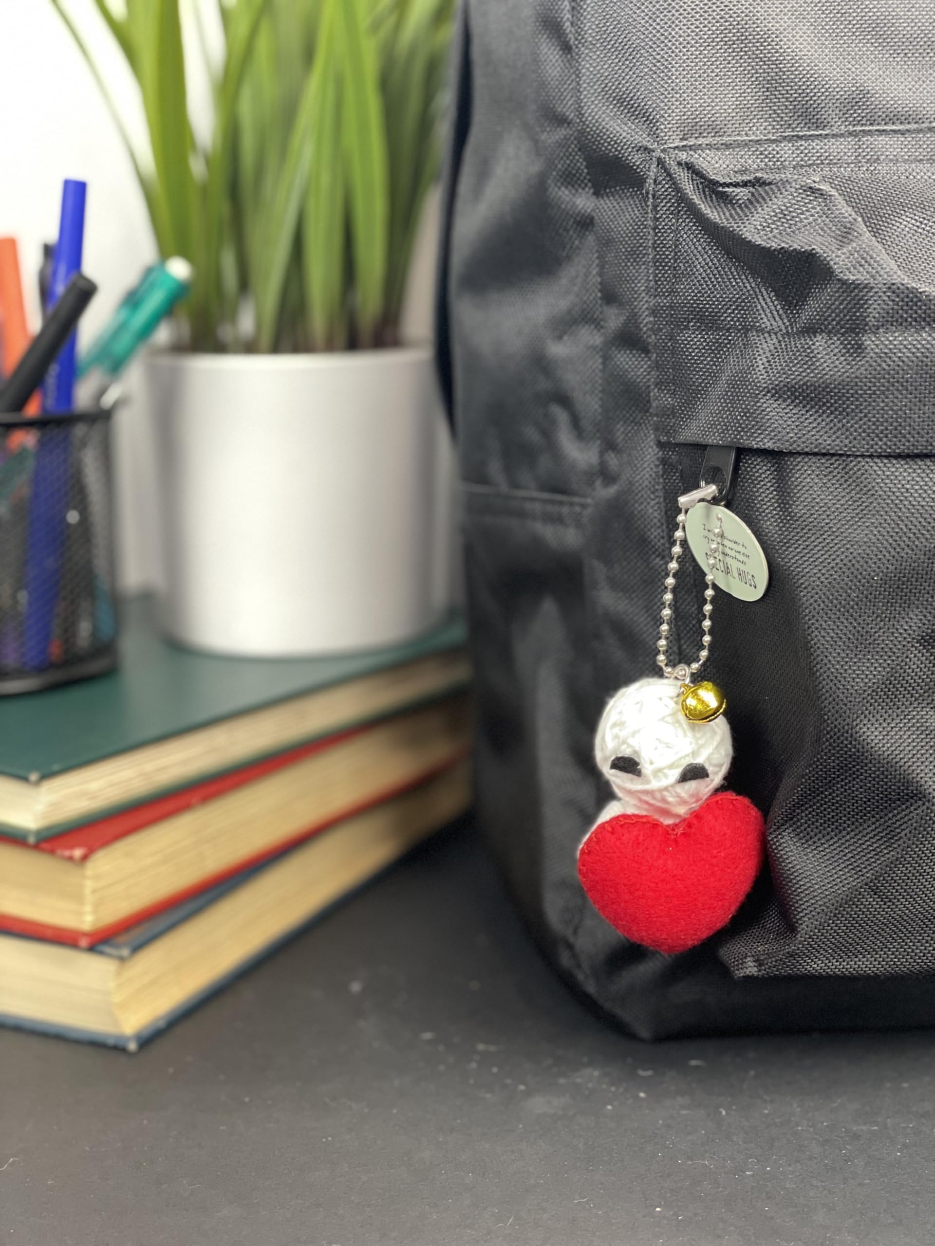 Watchover Voodoo 3-Inch Special Hugs Keychain - Handcrafted Gift to Bring Good Luck and Positivity Everywhere You Go