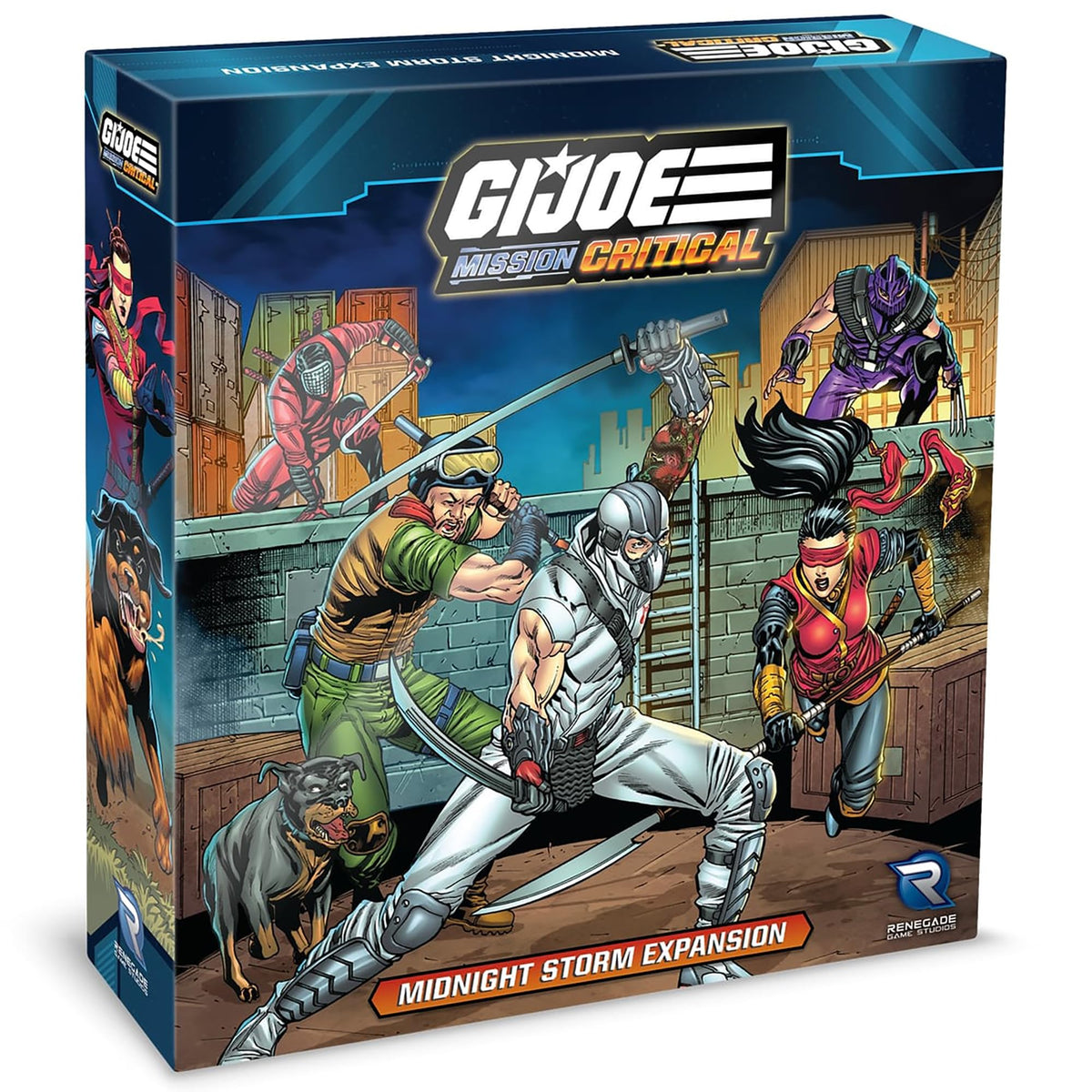 Renegade Game Studios G.I. Joe Mission Critical Midnight Storm Expansion