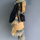 Kinnex Collections 14" Native American Indian Plush Rag Doll - DF14003 (Brown-Nizhoni)