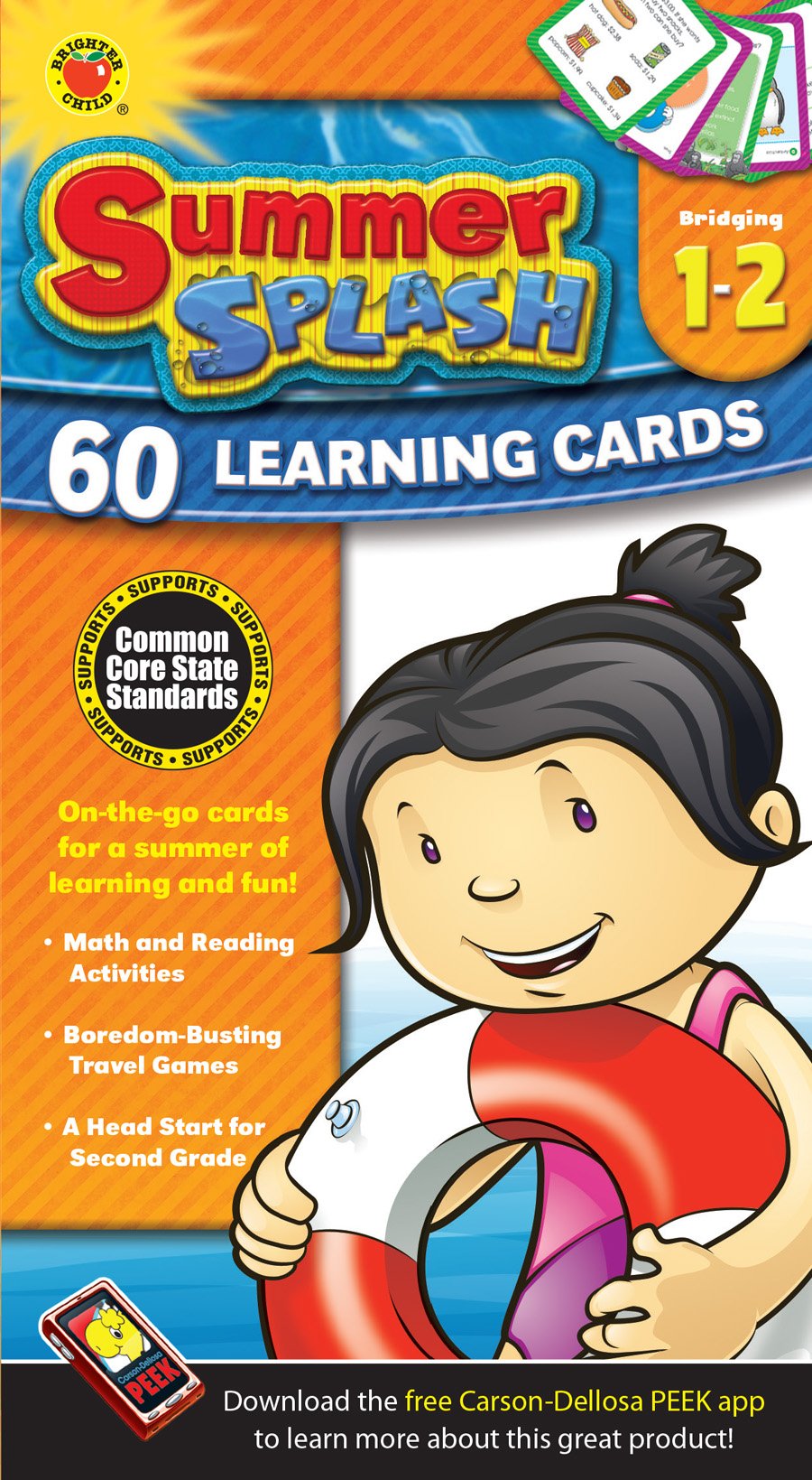 Summer Splash Learning Cards, Grades 1-2