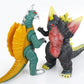 JAYKENIXO 2 Pack NEW Large Dragon Monster Action Figures 11 Inch - Movable Joints, Detailed Kaiju Creature Toys with Carry Bag for Kids Play