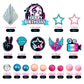 30 PCS Music Cake Toppers Musical Birthday Cake Decorations for Musical Karaoke Theme Birthday Supplies (Style1)