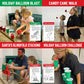 Funwares 24 Days of Christmas Games - Complete Advent Calendar, Christmas-Themed Minute to Win It Challenges for Kids, Teens & Families, 2-12 Players