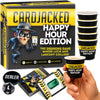 CARDJACKED Happy Hour Edition Card Game - Adult Drinking Game (21+) for 4-10 Players - Includes Waterproof Cards & Shot Glasses