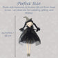 MON AMI Cassandra Witch Doll - 15” | Soft & Elegant Plush Doll for All Ages | Spooky, Cute Holiday & Halloween Decoration