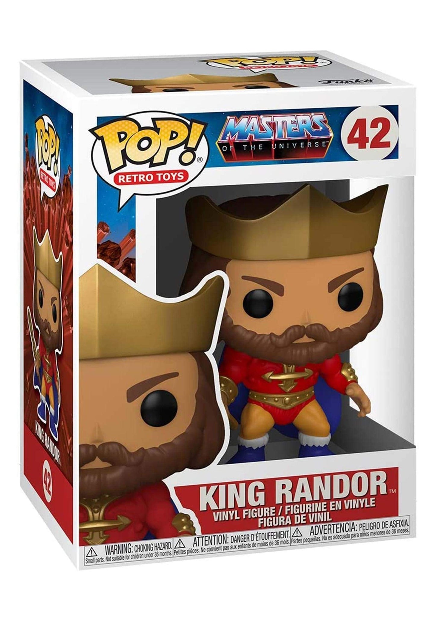 Funko Pop!: Masters of the Universe - King Randor (Metallic)