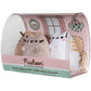 GUND Pusheen Family Gathering Collector Set of 3 Plush Stuffed Animal Cats