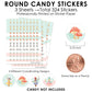 Big Dot of Happiness Let’s Be Fairies - Fairy Garden Birthday Party Small Round Candy Stickers - Party Favor Labels - 324 Count