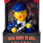 CelebriDucks - A-Sea/D-Sea - High Wave to Hell - Floating Rubber Ducks - Collectible Bath Toy Gift for Kids & Adults of All Ages