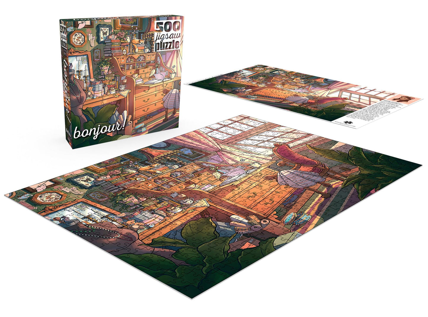 Buffalo Games - Hideaway Hollow - 500 Piece Jigsaw Puzzle for Adults