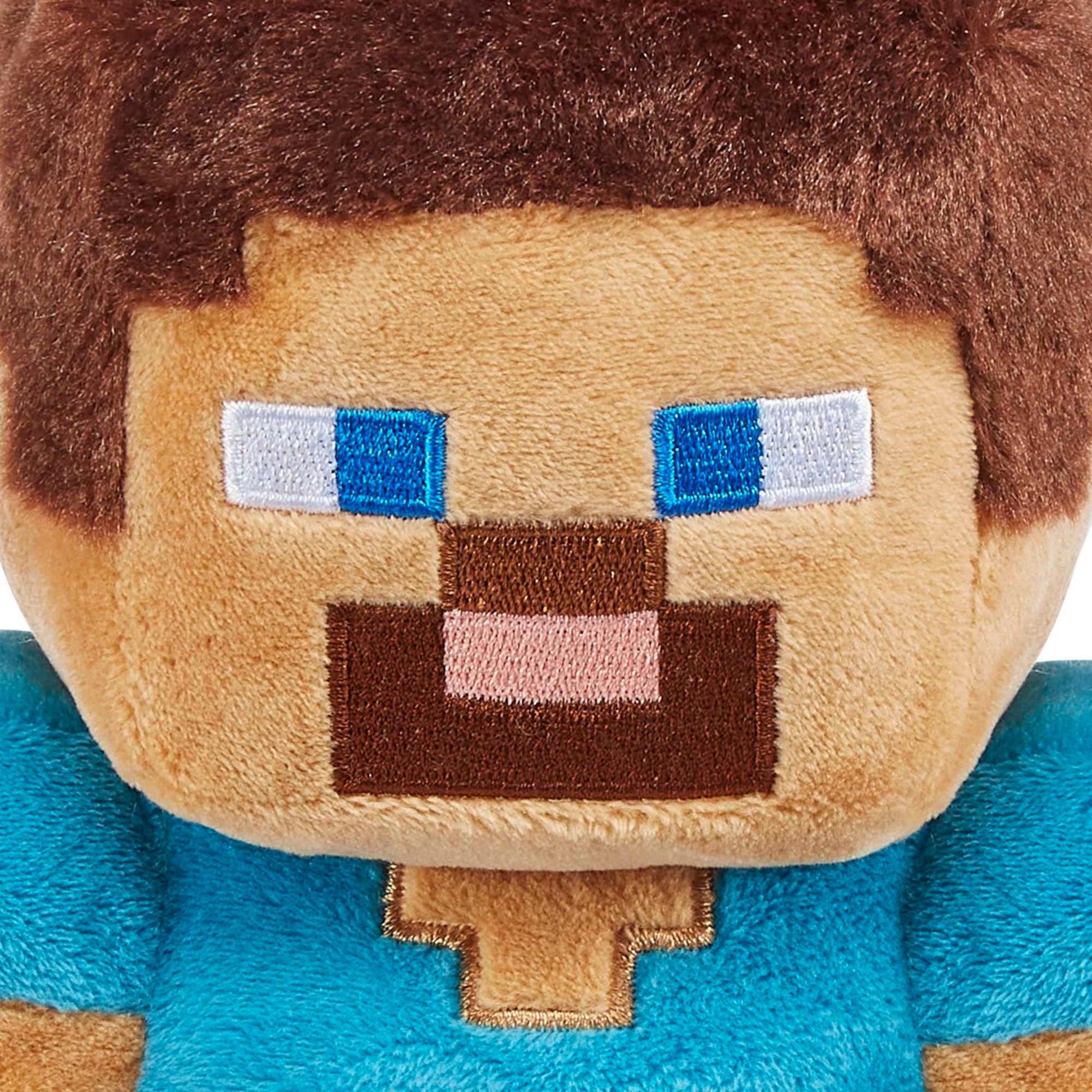 Mattel Minecraft Basic Plush Character Stuffed Dolls for Cuddling Play