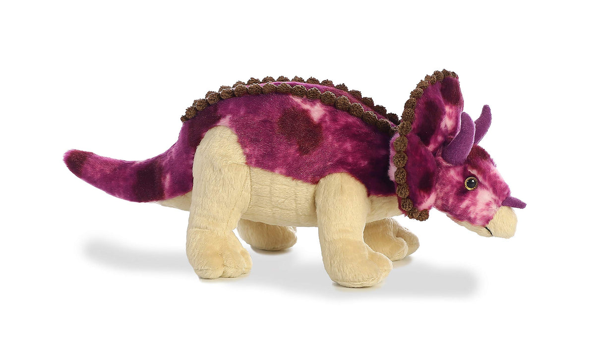 Aurora Dinos & Dragons 13.5" Triceratops Ferocious Stuffed Animal