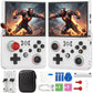 FHYRGF[22000 in 1 R36 MAX ? Handheld Game Console 4.5 inch IPS Screen Linux System with 3.5mm Wired Headphones Retro Console 4000mAh Portable Pocket