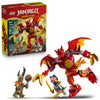 LEGO NINJAGO Kai’s Dragon Mech Battle Pack Building Toy for Boys, Girls, & Kids, Ages 6+ - Poseable Dragon Figure & 3 Character Minifigures for