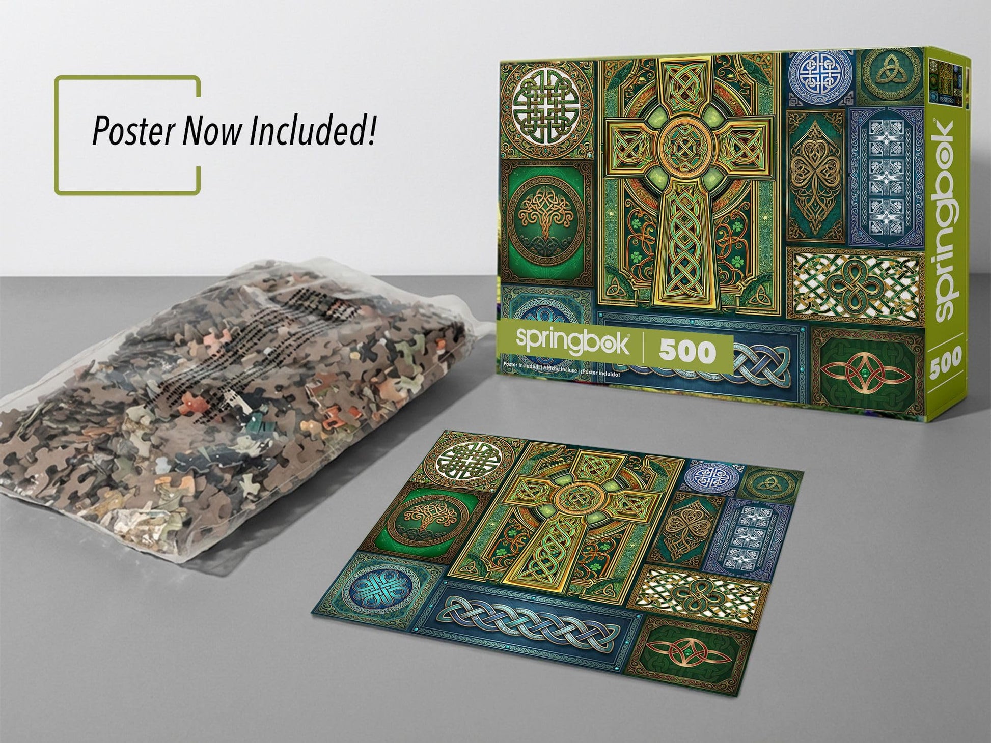 Springbok Celtic Knots 500 Piece Jigsaw Puzzle for Adults