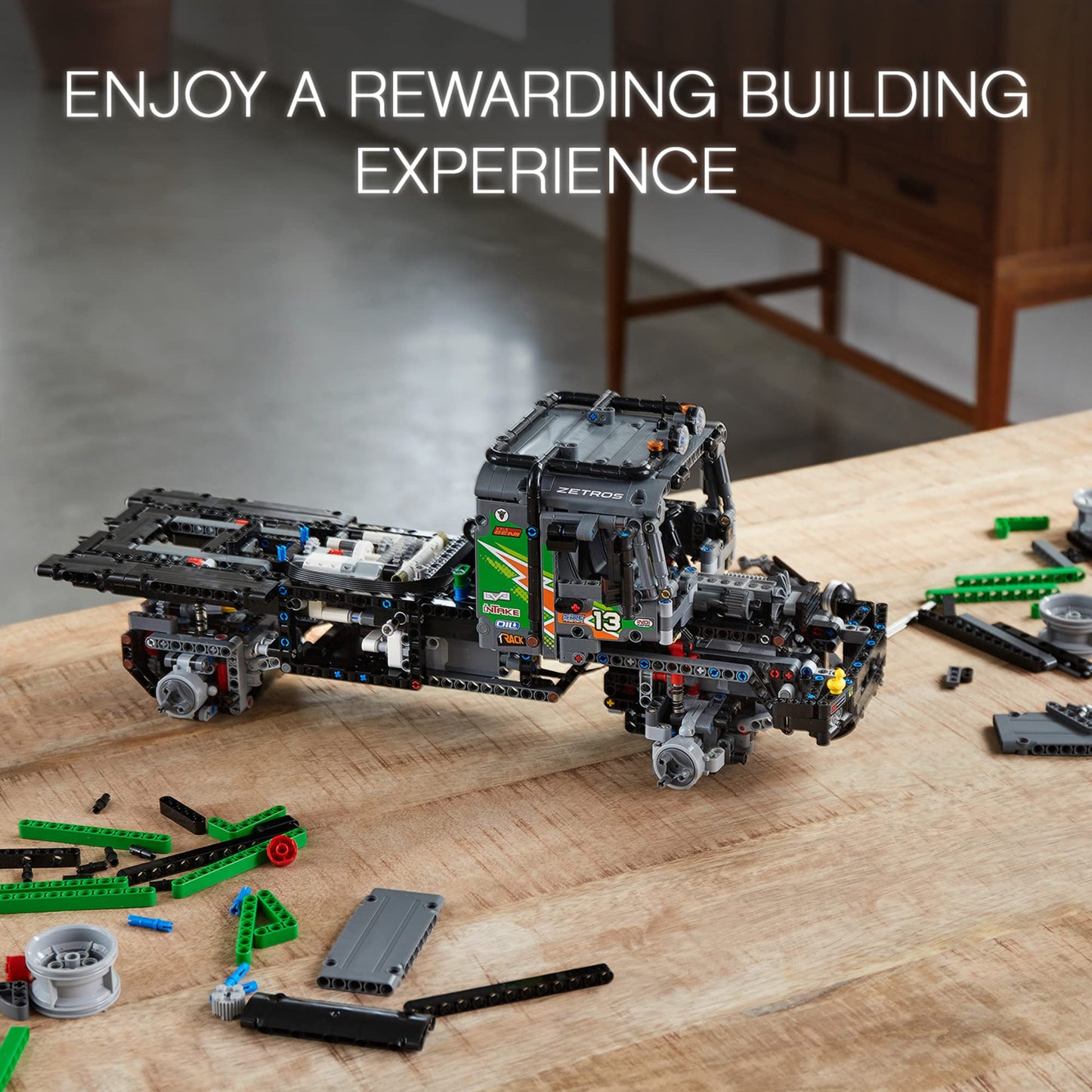LEGO Technic App-Controlled 4x4 Mercedes-Benz Zetros Trial Truck 42129 Building Toy Set for Kids, Boys, and Girls Ages 12+ (2,129 Pieces)