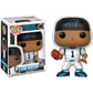 C a m Newt o n [Panthe r s White]: Fun ko P o p ! Football Vinyl Figurine Bundle with 1 Compatible 'ToysDiva' Graphic Protector (036-20295 - B)