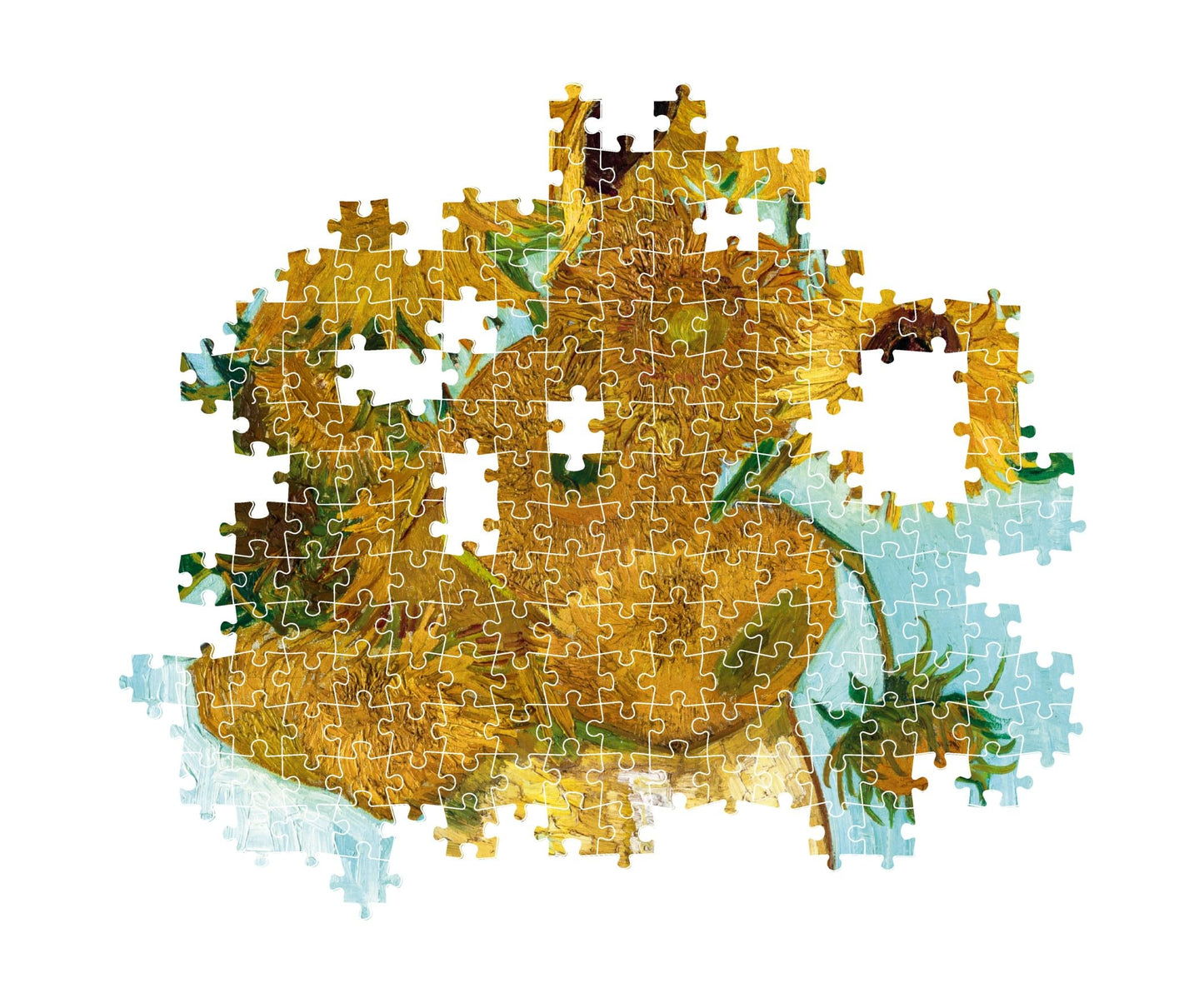 Clementoni Museum 1000 Piece Jigsaw Puzzle for Adults, Van Gogh, Girasoli Sun Flowers