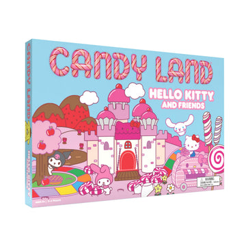 Candy Land: Hello Kitty & Friends Board Game, Play as Hello Kitty, My Melody, Cinnamoroll & Kuromi, Preschool & Family Board Game for Ages 5 +, 2-4