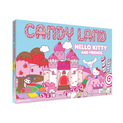 Candy Land: Hello Kitty & Friends Board Game, Play as Hello Kitty, My Melody, Cinnamoroll & Kuromi, Preschool & Family Board Game for Ages 5 +, 2-4