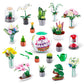 Mini Brands Create Garden Capsule by ZURU, Mini Botanical Collectibles, Mystery Blind Packaging, DIY, Collectors