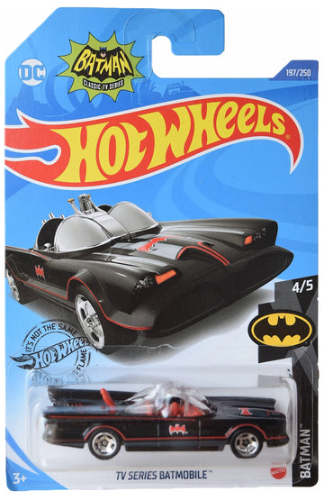 Hot Wheels TV Series Batmobile, [Black/red] 197/250 Batman 4/5