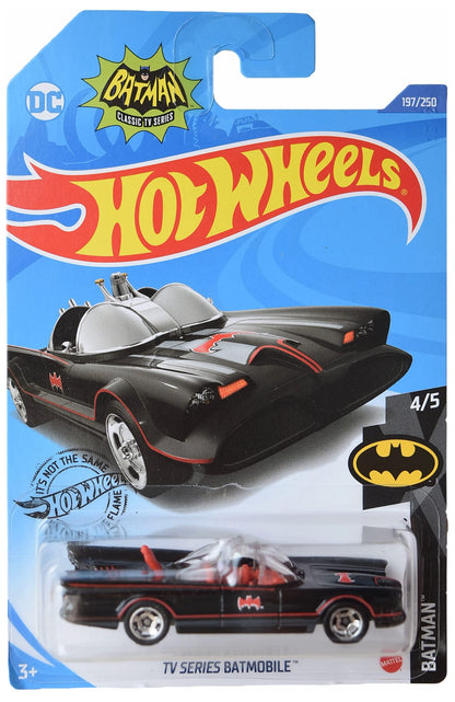 Hot Wheels TV Series Batmobile, [Black/red] 197/250 Batman 4/5