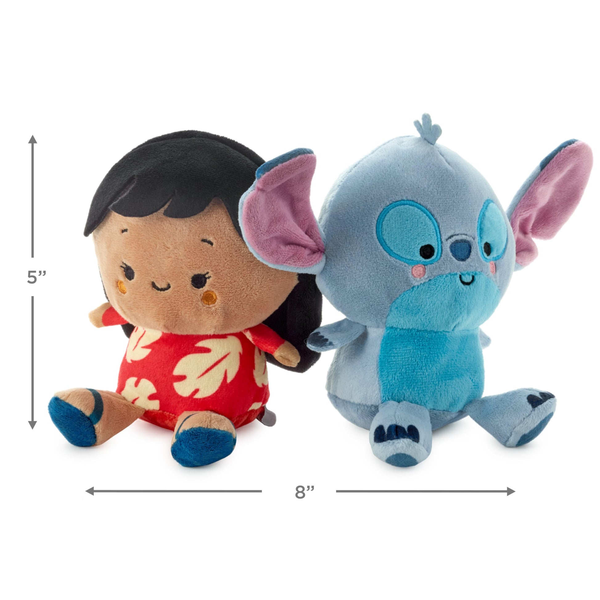 Hallmark Better Together Disney Magnetic Plush (Lilo and Stitch) 5" Stuffed Toys, Easter Gifts for Kids