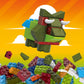 MEGA Construx Kids Blocks Toy Set, Open-Ended Building Bricks Tube with 140 Pieces in Speckled Colors, Ages 4+ Years