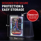 Ultra PRO 3" x 4" Clear Regular Toploaders for Cards with Card Sleeves Bundle Standard Size 100ct Trading Baseball Toploader Card Sleeve Protectors