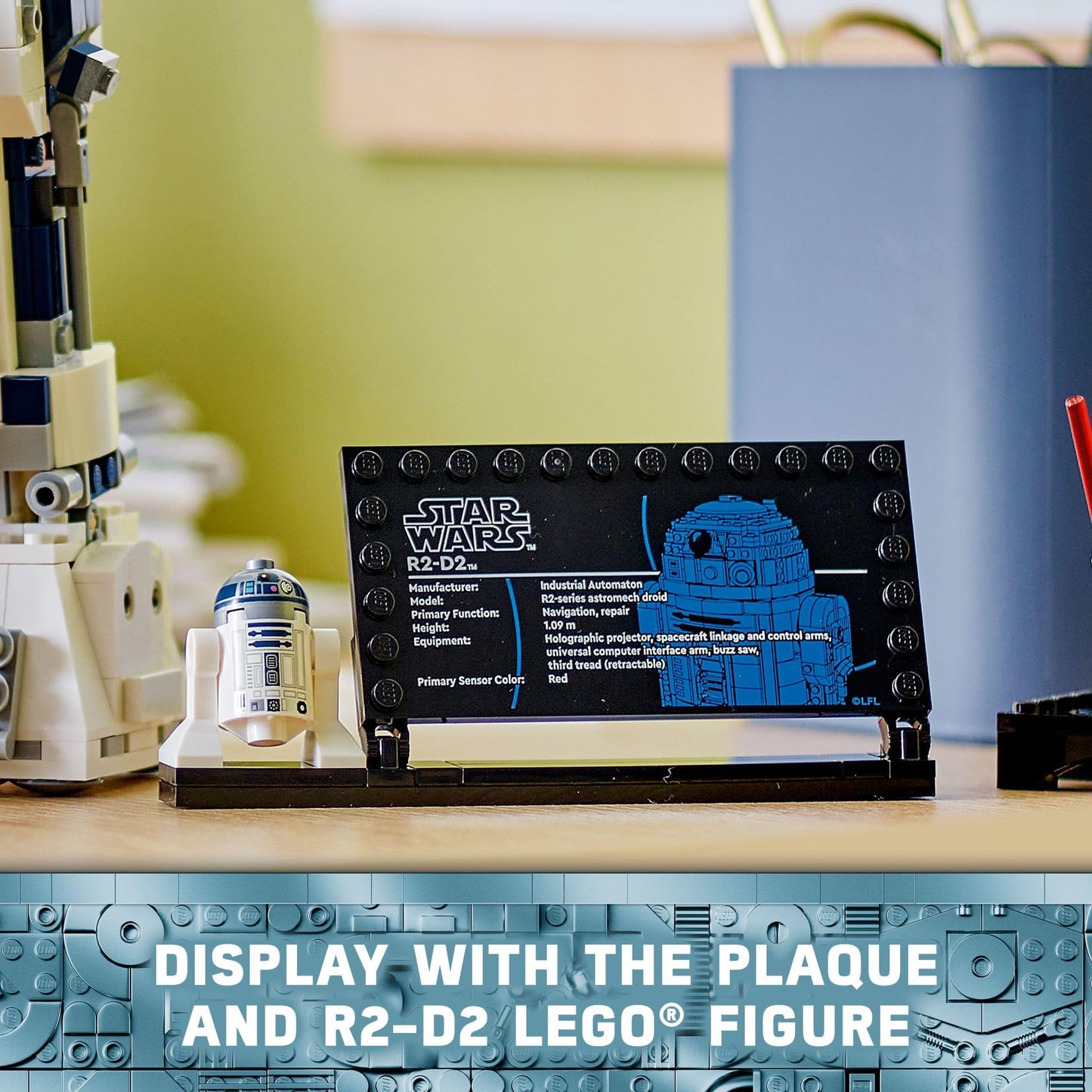 LEGO Star Wars R2-D2 Building Toy Set - Play or Display Star Wars Toy for Boys & Girls, Ages 10+ - Gift Ideas for Kids & Fans - Includes 25th