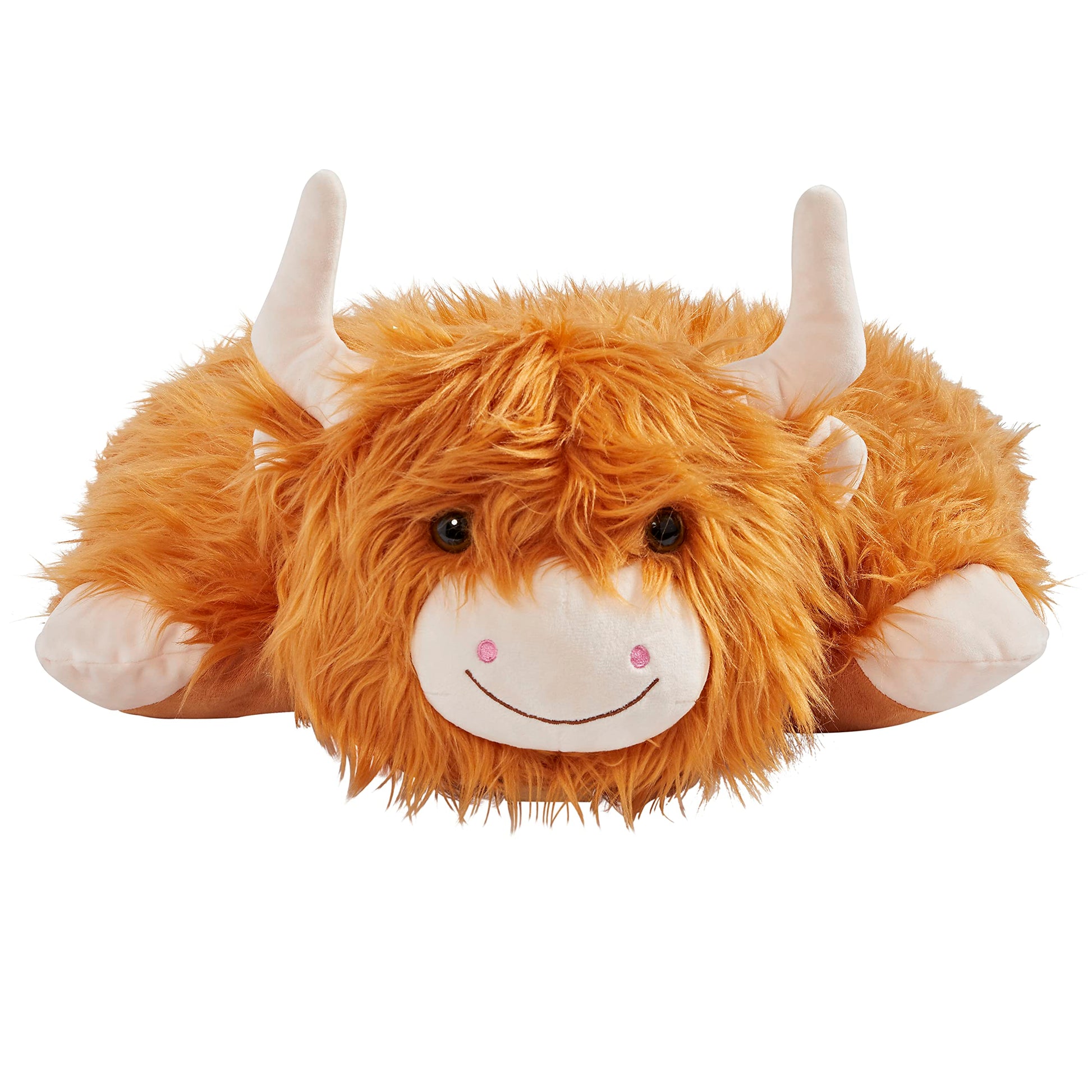 Pillow Pets Highland Cow, 18" Plush Toy