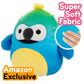 Squishmallows Original 10 Inch Baptise The Macaw - Official Jazwares Plush - Soft, Cuddly Collectible Bird Parrot Stuffed Animal Toy - Gift for Boys