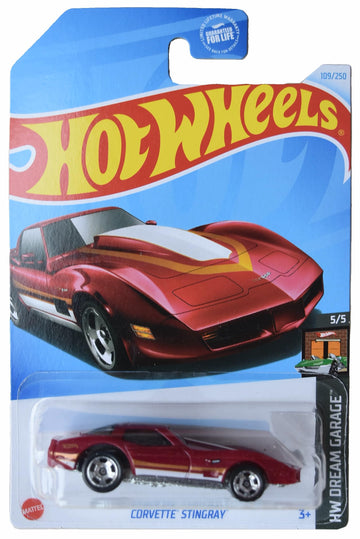 Hot Wheels Corvette Stingray, HW Dream Garage 5/5 [red] 109/250