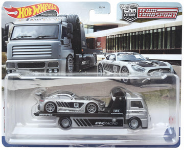 Hot Wheels Team Transport '16 Mercedes AMG GT3 Fleet Street, Silver #48