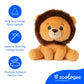 The Petting Zoo Lion Stuffed Animal Plushie, Gifts for Kids, Snugletz Zoologee Plush Toy, 7 in