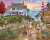 White Mountain 1000 Piece Jigsaw Puzzle Scenic Ocean House, Beach Path