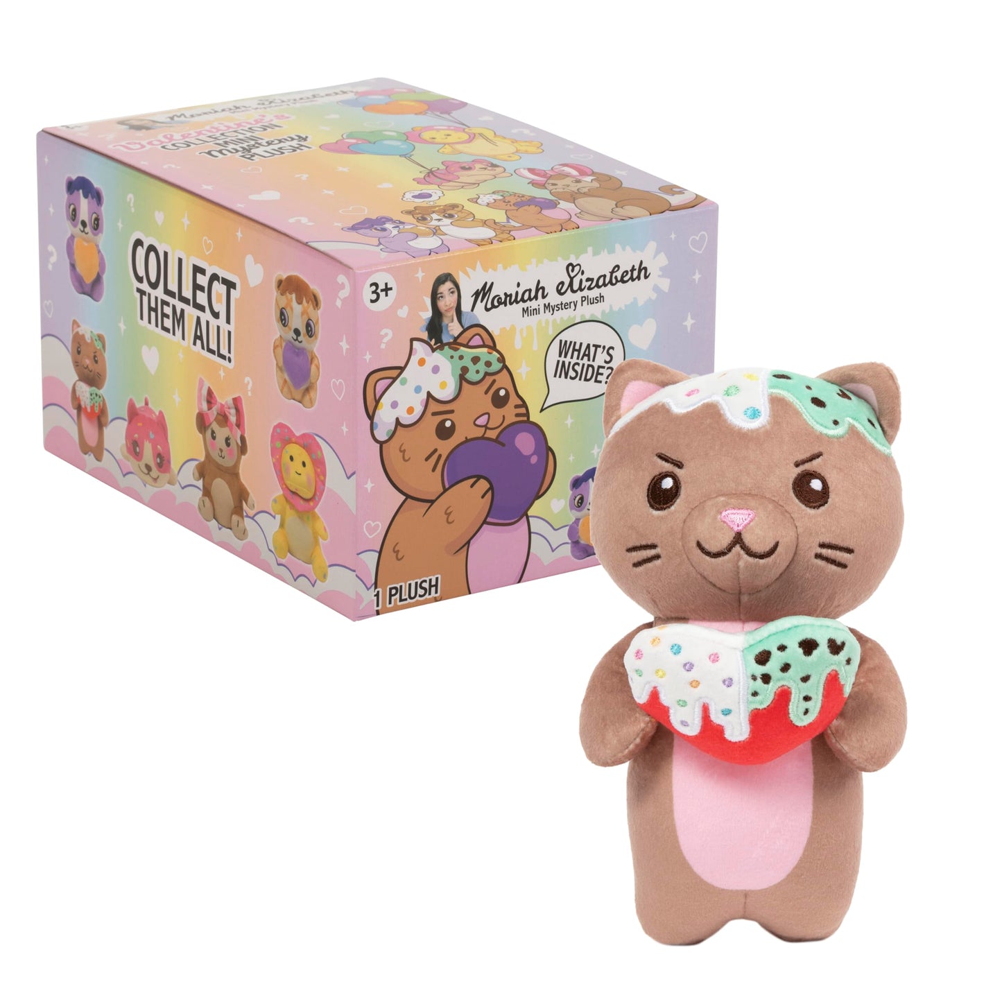 Moriah Elizabeth 6" Mini Mystery Plush - Valentine's Mystery Plush, Valentine's Collection, Gifting, YouTube Craft Channel, Blind Box, 1 of 6