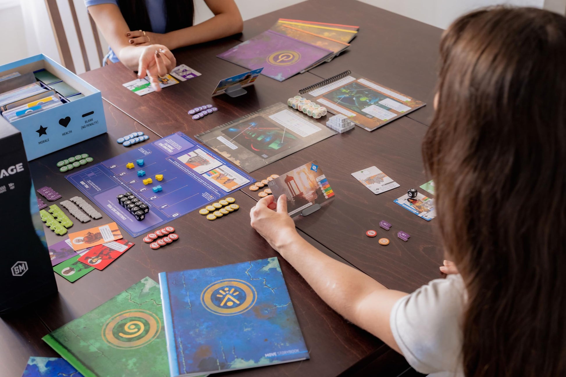 Stonemaier Games: Vantage by Jamey Stegmaier | Cooperatively Explore an Entire Planet from First-Person Perspective | Strategy Board Game for Adults