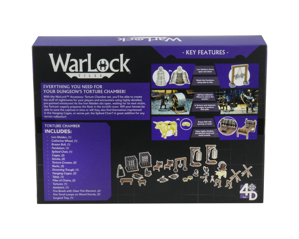 WizKids Warlock Tiles: Accessory - Torture Chamber