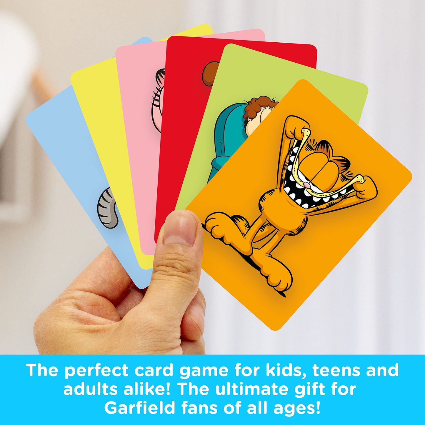 AQUARIUS Garfield Memory Master Card Game - Fun Family Party Game for Kids, Teens & Adults - Entertaining Game Night Gift - Officially Licensed