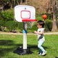 Grow’n Up Adjustable Height Toddler Basketball Hoop - Kids First Basketball Stand with Ball - Portable Indoor & Outdoor Sports Training Toy for Boys