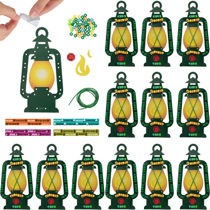 Fun Express Camp Lantern Lacing Sign Craft Kit - Makes 12, Vacation Bible School 2024