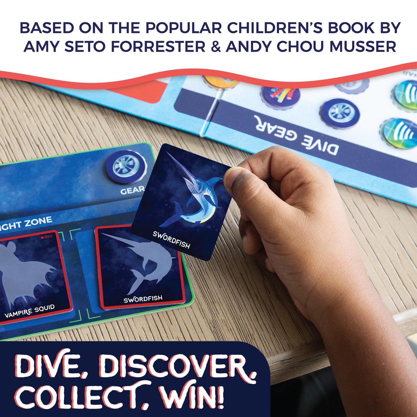 MindWare Search for a Giant Squid: The Game - Based On The Popular Book for 2 to 4 Players